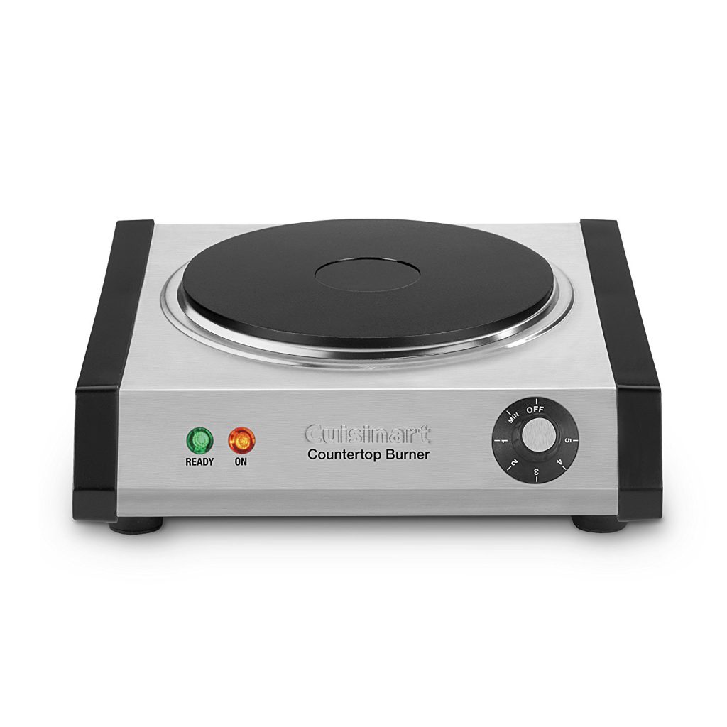 Cuisinart Cast-Iron Single Burner - Stainless Steel