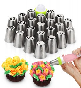 Braviloni Russian Piping Tips Set of 23