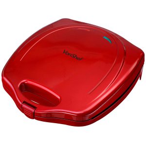 VonShef Mini Doughnut Electric Maker - Red