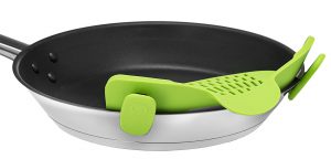 Clip On Strainer - On A Pan