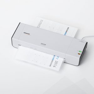 AmazonBasics Laminator In Action