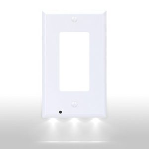 SnapPower Guidelight Decor Style with Lights On Color White