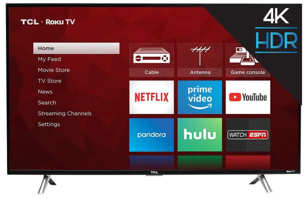 TCL Roku 4K HDR TV