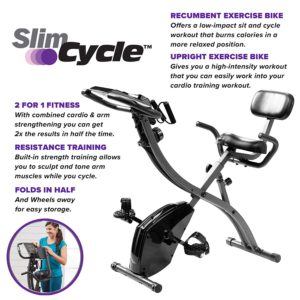 original as seen on tv slim cycle stationary bike