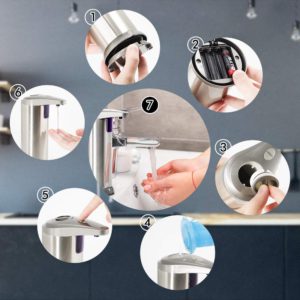 ELECHOK Soap Dispenser Functions