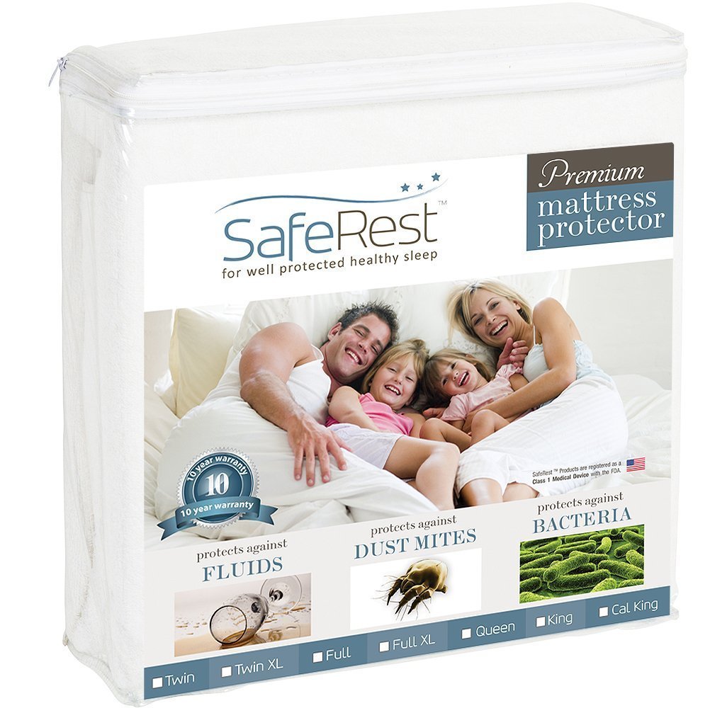 SafeRest Twin Premium Mattress Protector