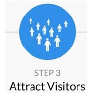 Step 3 Attract Visitors For How to Start