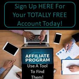 Save Time. Use The Automated Affiliate Program Tool Finder. Sign Up For A Free Account