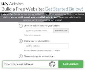 See How To Build A Website For Free Online With Wealthy Affiliate SiteRubix 