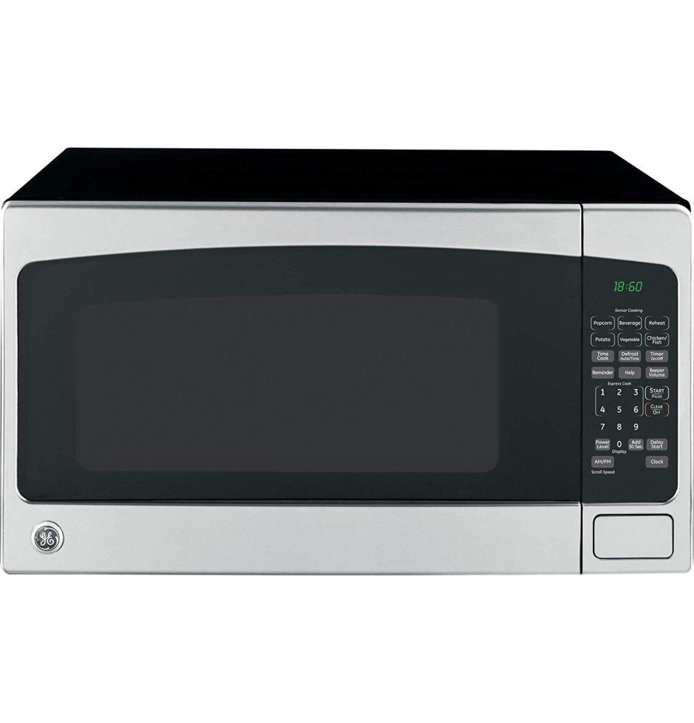 Best Full Size Countertop Microwaves -GE JES2051SNSS Black-Silver