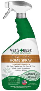 Dog Flea Tick Spray - Vets Best Flea Home Spray