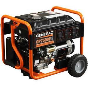 Generac Portable Generator | Generac GP7500E Portable Generator