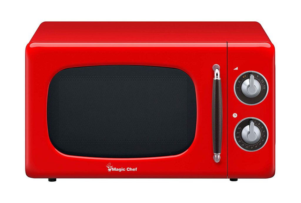 Best Compact Countertop Microwave Ovens - Magic Chef MCD770CR Compact Microwave Oven Red