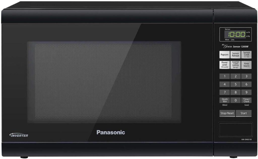 Best Mid-Size Microwaves - Panasonic NN-SB458S Mid-Size Microwave Black