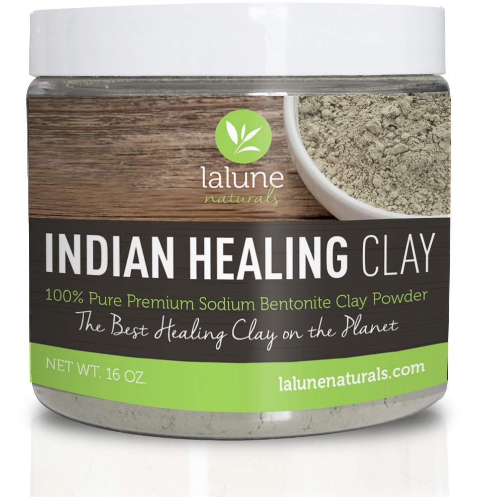 Aztec Indian Healing Clay For Hair LaLune Bentonite Healing Clay 