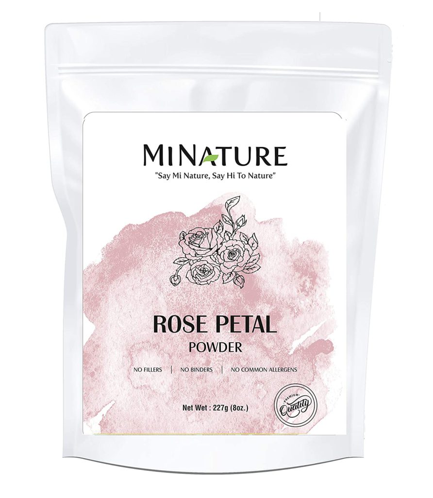 Aztec Indian Healing Clay for Hair - Rose Petal Powder