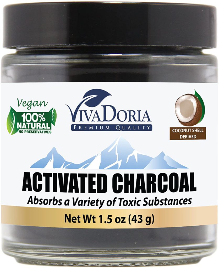 Aztec Indian Healing Clay for Hair - Viva Doria Activated Charcoal Powder