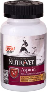 Best Dog Vitamin Supplements - Nutri-Vet Aspirin Chewables