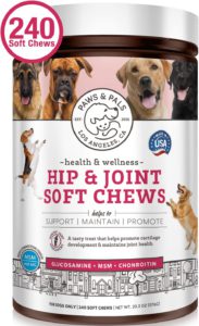 Best Dog Vitamin Supplements - Paws and Pals Glucosamine Supplement