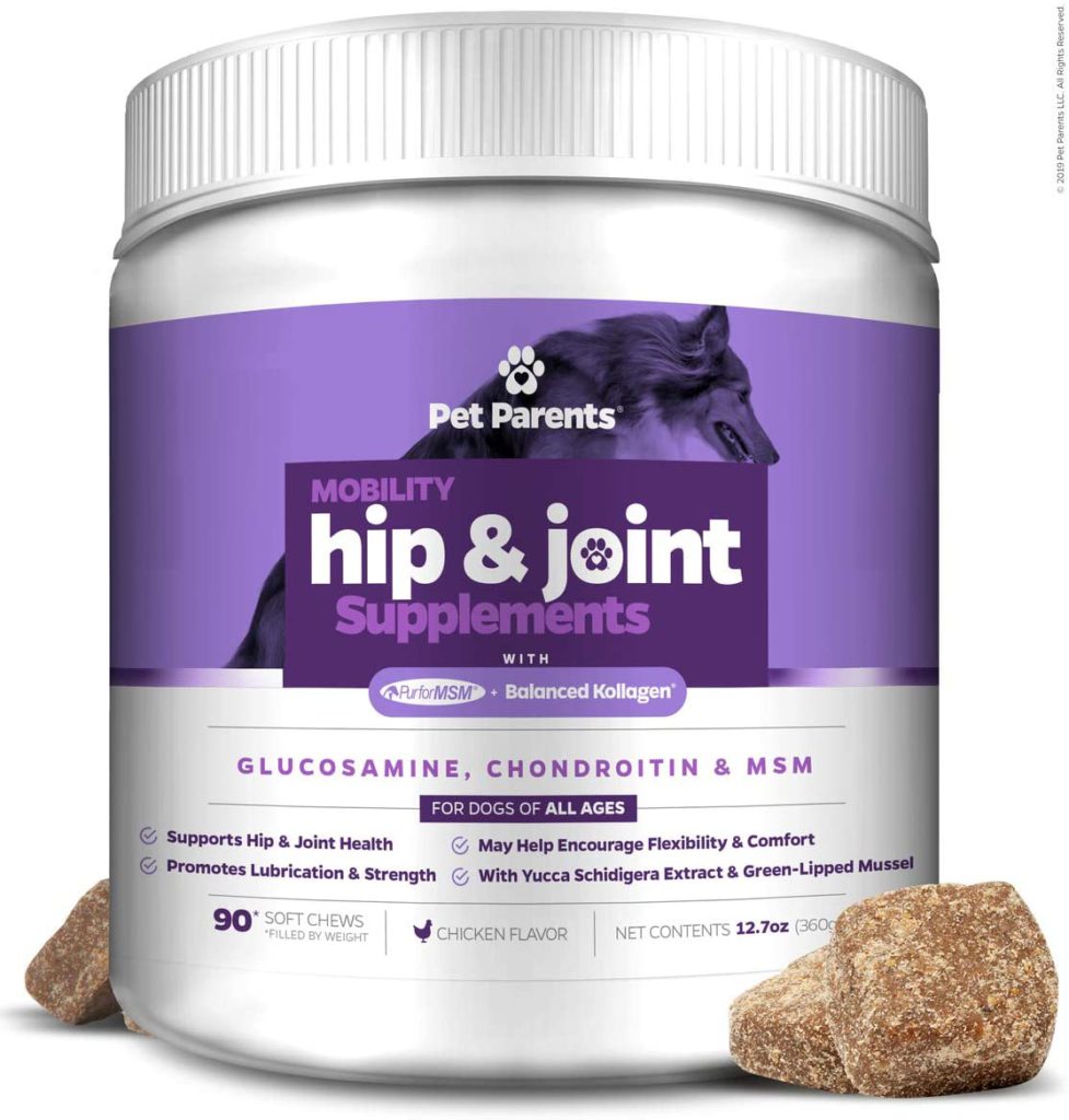 Best Dog Vitamin Supplements - Pet Parents Hip and Joint Support