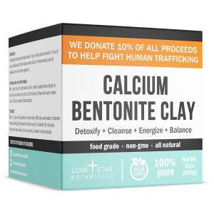 Aztec Healing Clay Benefits - Lone Star Botanicals Calcium Bentonite Clay