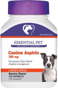 Best Dog Vitamin Supplements - Essential Pet Products Aspirin r