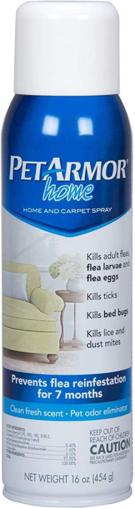 Dog Flea Tick Spray - PETARMOR Home & Carpet Spary16 oz. r