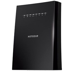 QLOCOM Ripetitore WiFi 1200Mbps Dual Band 5GHz/2.4GHz Con 4 Antenne E WPS – Copertura Totale