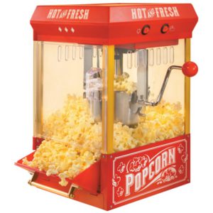 Popped Popcorn In A Popcorn Maker