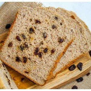 Gluten-Free Cinnamon Raisin Bread