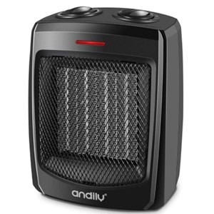 Andily Portable Space Heater Black