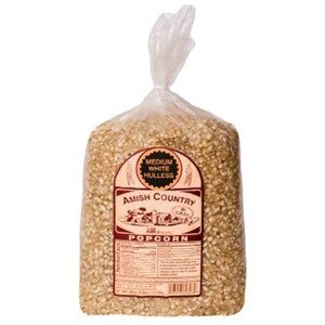 Amish Country Popcorn Hulless Medium White Kernels