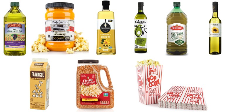 Popcorn Oil Supplies Header