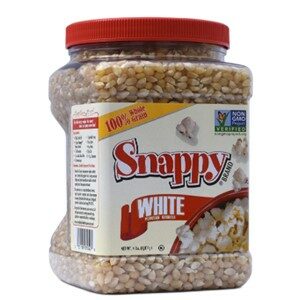 Snappy White Popcorn Kernels