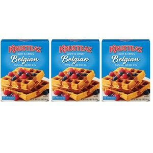 Krusteaz Light Crispy Belgian Waffle Mix 3 Pack