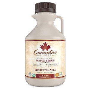 Canadian Finest Organic Maple Syrup Dark