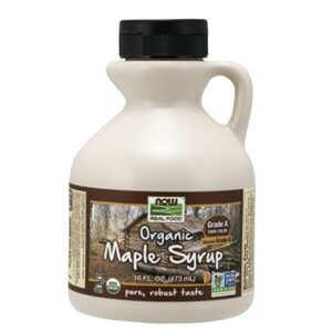 NOW Foods Organic Maple Syrup Dark Color