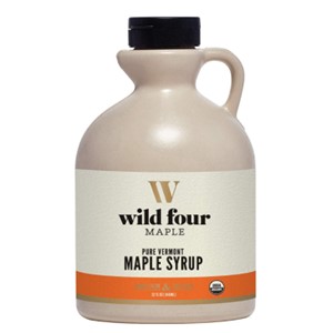 Wild Four Organic Gluten Free Maple Syrup Amber Color