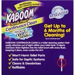 Kaboom Bathroom System Continuous Cleaning Action